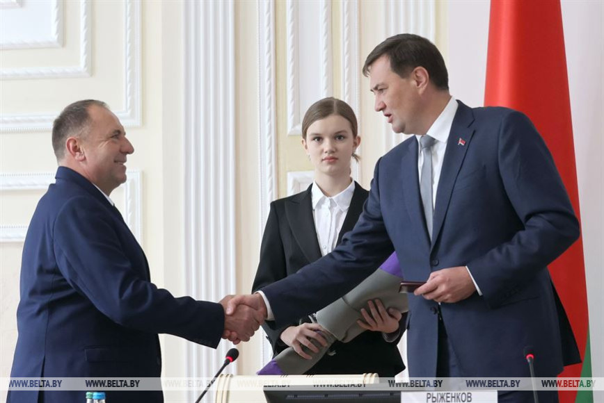 Бартоша представили в должности помощника Президента - инспектора по Гомельской области
