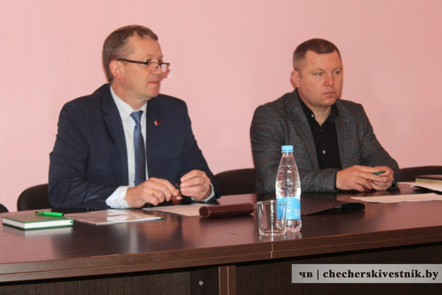 Глава Чечерского района встретился с мелиораторами