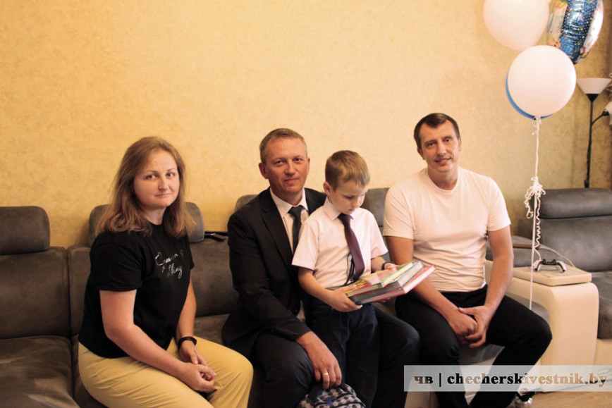 Первый ранец от главы района