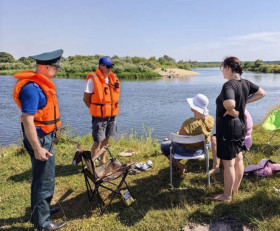 Итоги воскресного рейда на Соже в Чечерске: профилактика и одно предупреждение