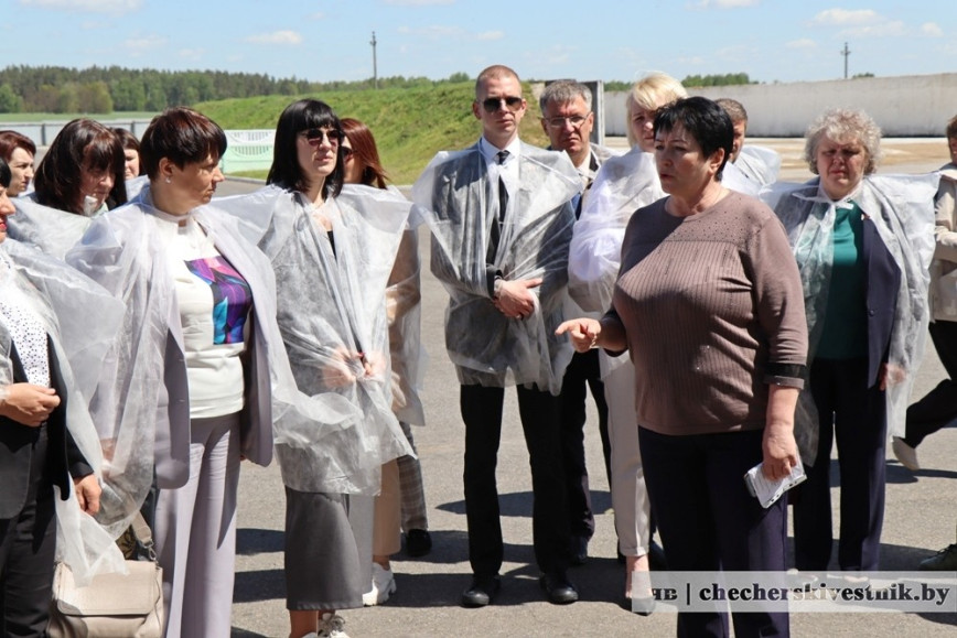 На Чечерщине перенимали опыт охраны труда у “Звезды”