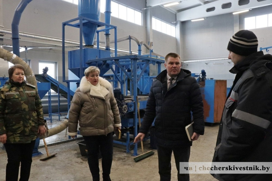 Комплекс в Дубровке посетил председатель областного комитета природных ресурсов Павел Новиков