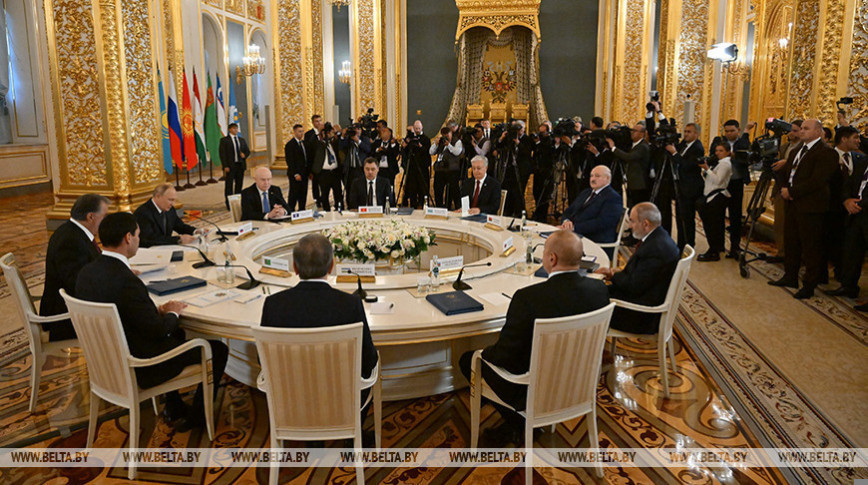 Lukashenko speaks of CIS historical unity at CIS summit in Moscow