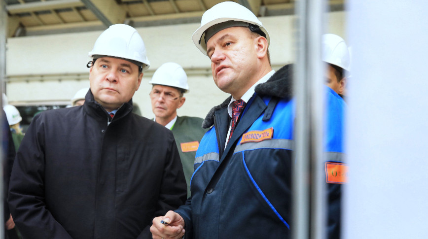 Belarus PM visits Gomel Chemical Plant