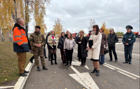 Районный День охраны труда на базе
филиала ДЭУ № 46 РУП "Гомельавтодор"