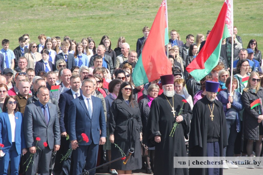 У Чачэрску прайшоў мітынг, прысвечаны 37-й гадавіне аварыі на Чарнобыльскай АЭС