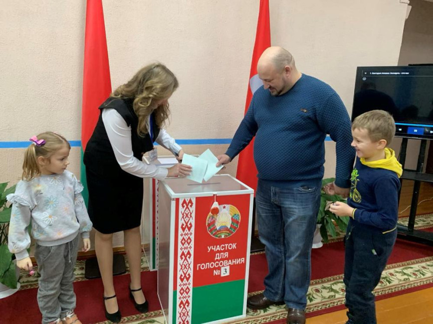 97,82% – яўка выбаршчыкаў на выбарах Прэзідэнта Беларусі ў Чачэрскім раёне