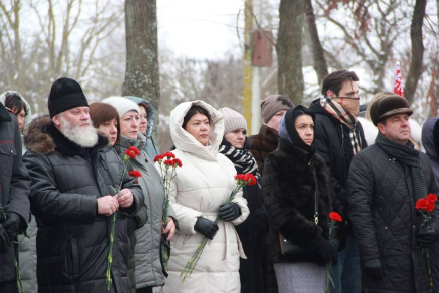 На Замкавай гары прайшоў мітынг, прысвечаны Дню вызвалення Чачэрскага раёна ад нямецка-фашысцкіх захопнікаў